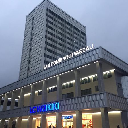 Demir Yol Plaza Hotel Bakú Exterior foto