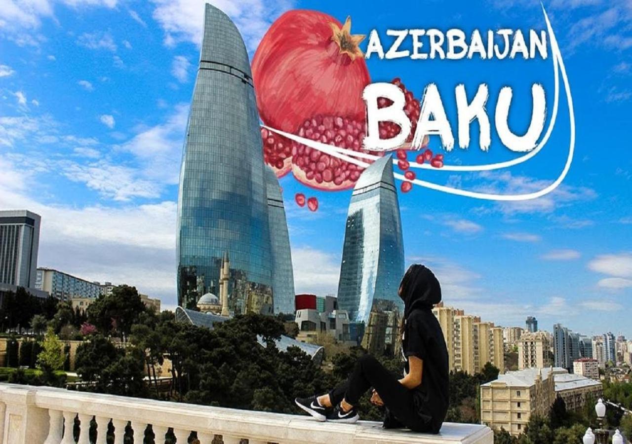 Demir Yol Plaza Hotel Bakú Exterior foto