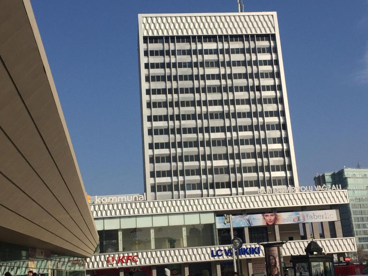 Demir Yol Plaza Hotel Bakú Exterior foto