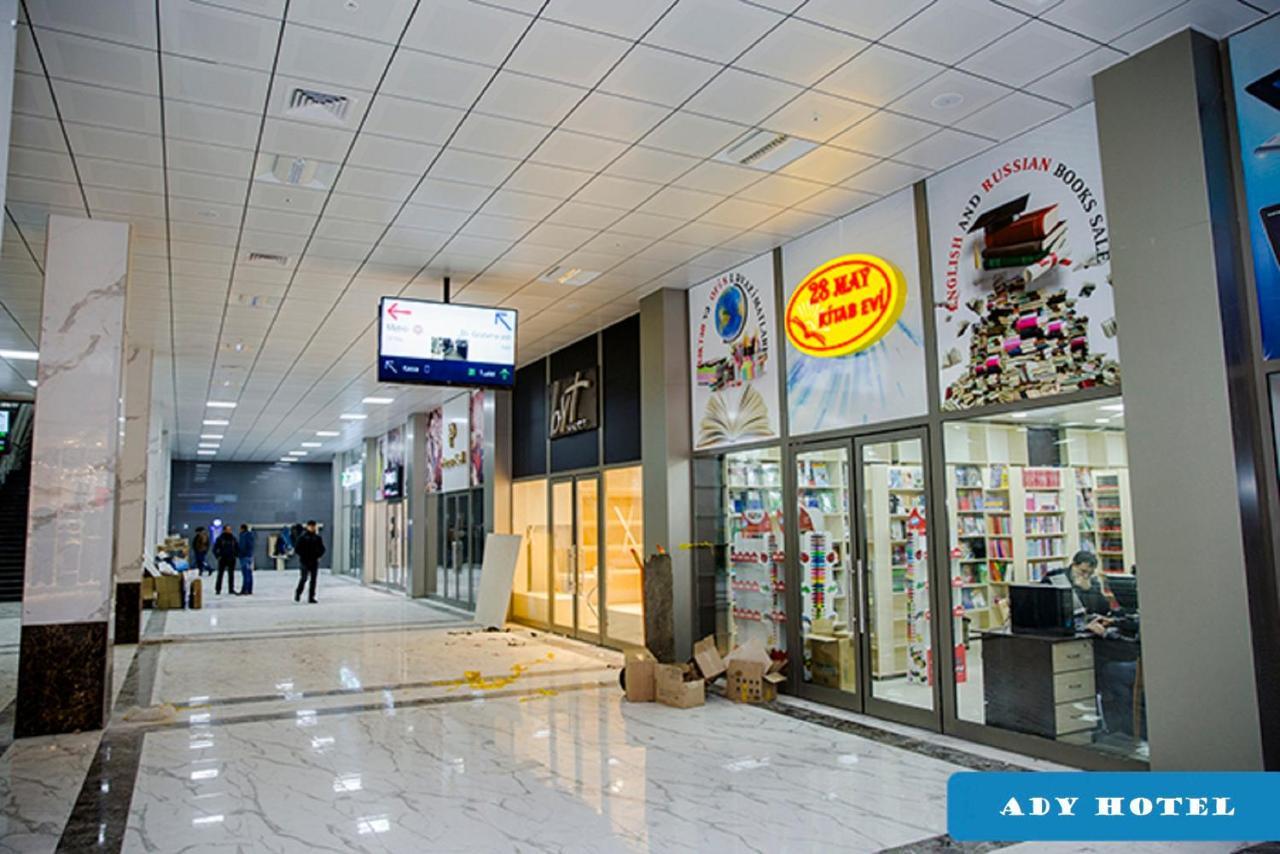 Demir Yol Plaza Hotel Bakú Exterior foto
